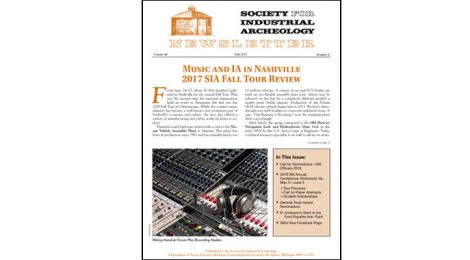 SIA NEWSLETTER V. 46 N. 4 FALL 2017 PUBLISHED