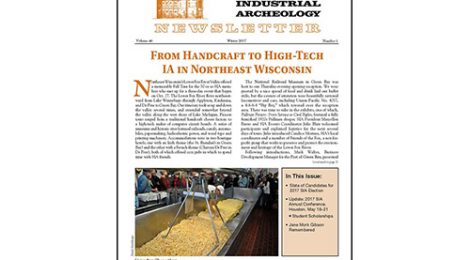 SIA Newsletter Winter 2017 Volume 46, Number 1 Published