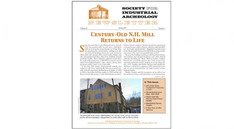 SIA Newsletter Volume 49 No. 2 - Spring, 2020 Published