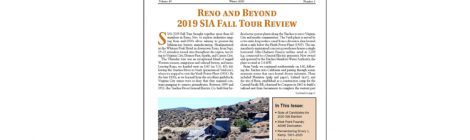 SIA Newsletter Volume 49 No. 1 - Winter, 2020 Published