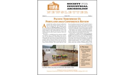 SIA Newsletter Volume 51 Number 3 - Summer 2022 Published