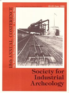Poster of the 15th SIA conference, Cleveland, 1986