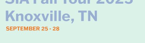 SIA 2025 Fall Tour