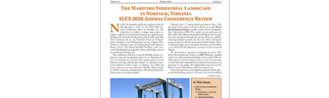 SIA Newsletter Vol. 55 No. 3 Summer 2026 Published